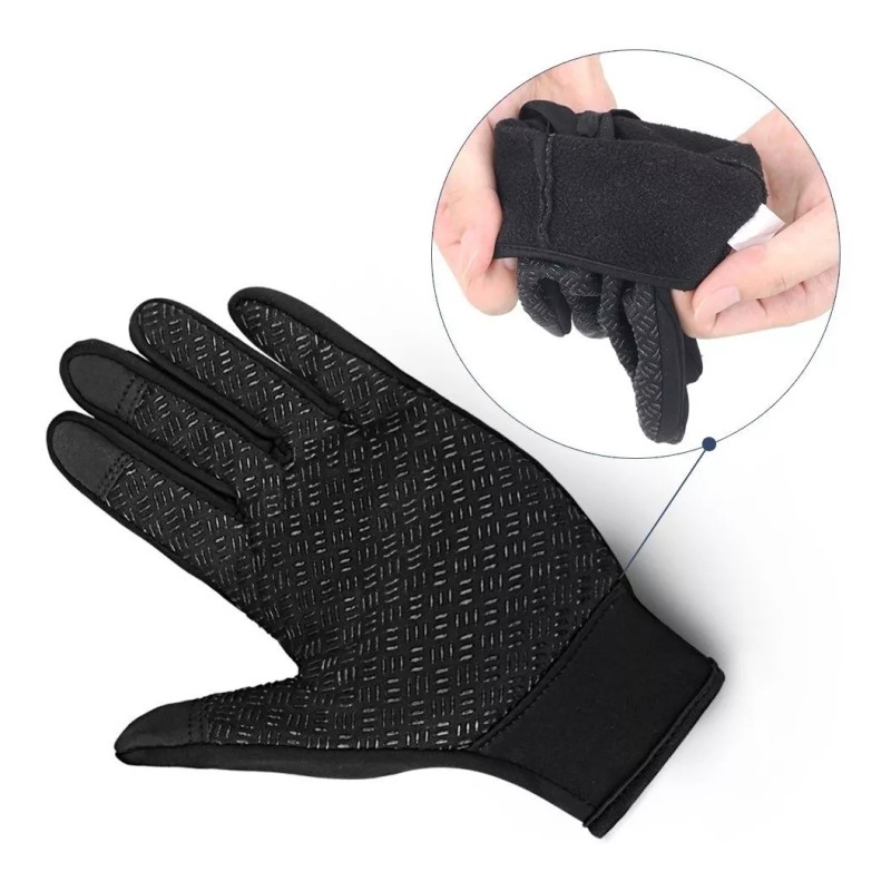 TechMel Guantes Neopreno Touch 2 Puntos Antiderrapante Contra Agua