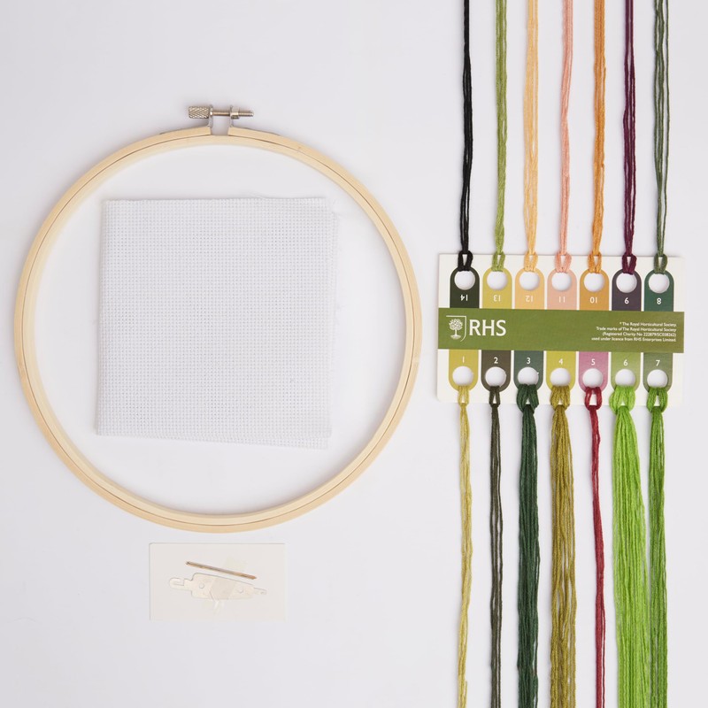 RHS The Royal Horticultural Society Cross Stitch Kit, Melon Design,