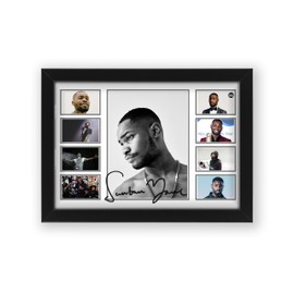 Santan Dave Signed Poster Print - Limited Edition Autograph Fan Gift – Collectible Memorabilia Merchandise (Framed A4 (30x21cm))
