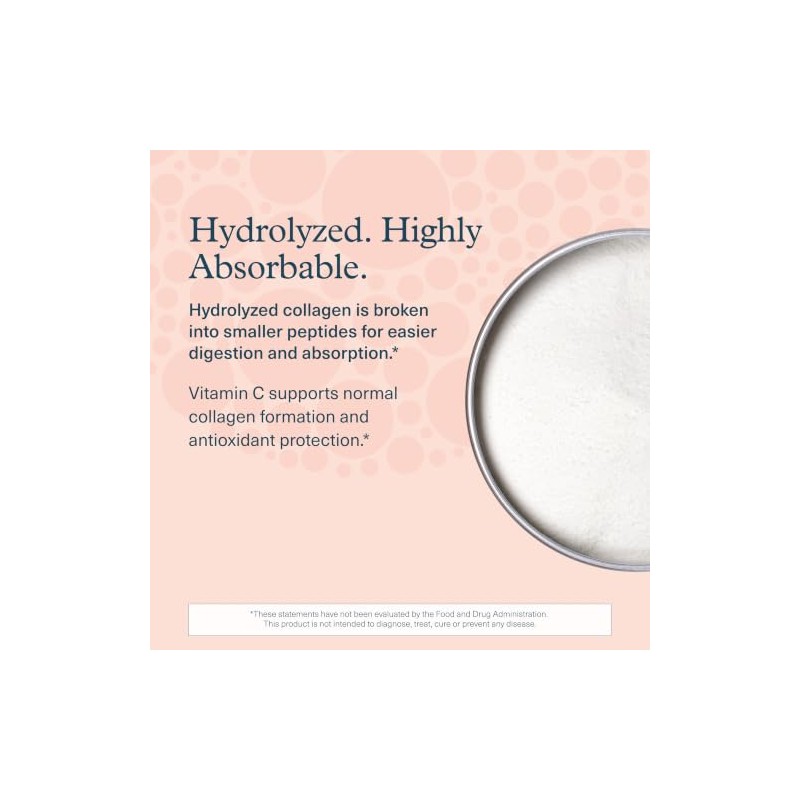 Youtheory Colageno con vitamina C Avanzada formula hidrolizada, 290 tabletas