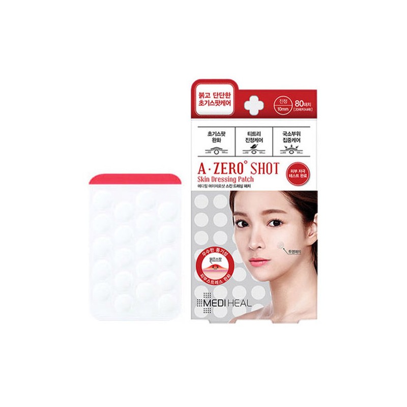 Mediheal A-Zero Shot Skin Trouble Spot Patch 80 Sheets/Acne Patch