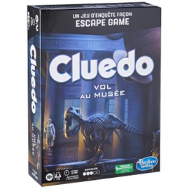 Cluedo Theft at the Museum - Ermittlungsspiel im Escape Game-Stil - kooperatives Familien-Brettspiel - ab 10 Jahren - 1 bis 6 Spieler