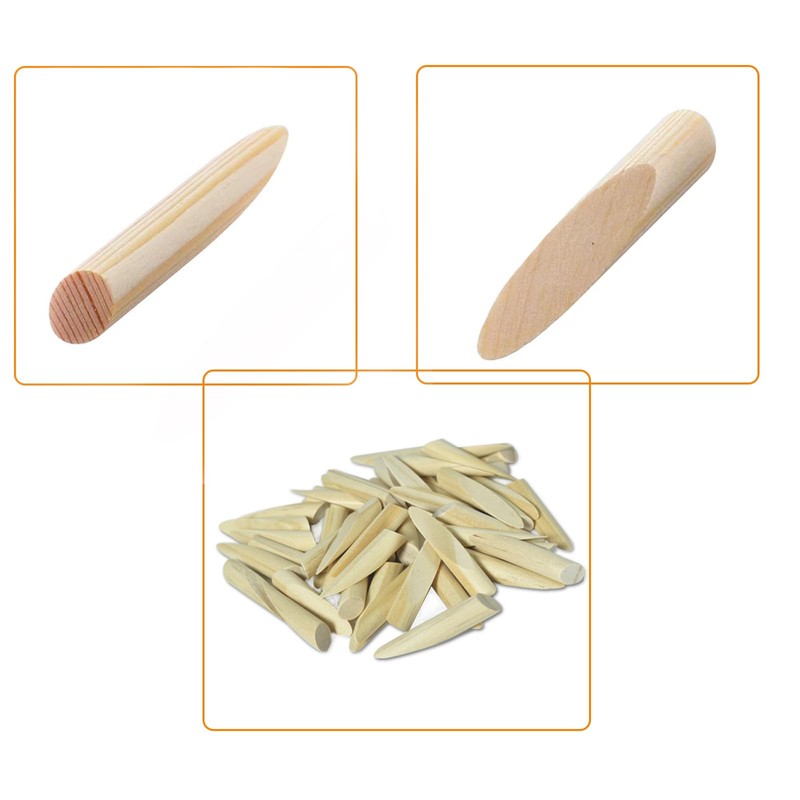 Kosmi 50-Pack Solid Wood Pocket Hole Plugs Pine Pocket Hole