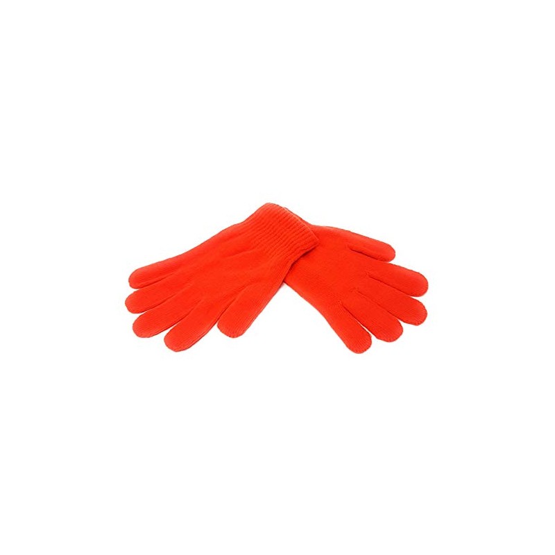 Adults Magic Winter Gloves [Neon Orange]