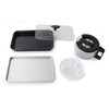 SPT BM-1120WB: 3-in-1 Breakfast Maker in Stainless Steel & White