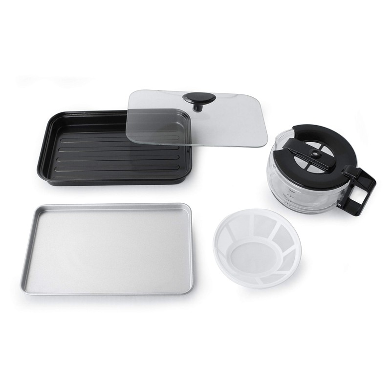 SPT BM-1120WB: 3-in-1 Breakfast Maker in Stainless Steel & White