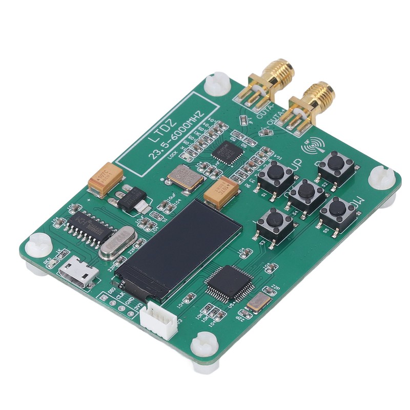 Signal Source Module Generator Board 23.5‑6000MHz Electronic Component USB 5V