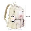 HORHEAR Kawaii Backpack for School, Cute Backpack with Kawaii Accessories