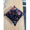 Alia Enterprises Velvet Floral Flower Throw Pillow Cover, Couch Bohemian