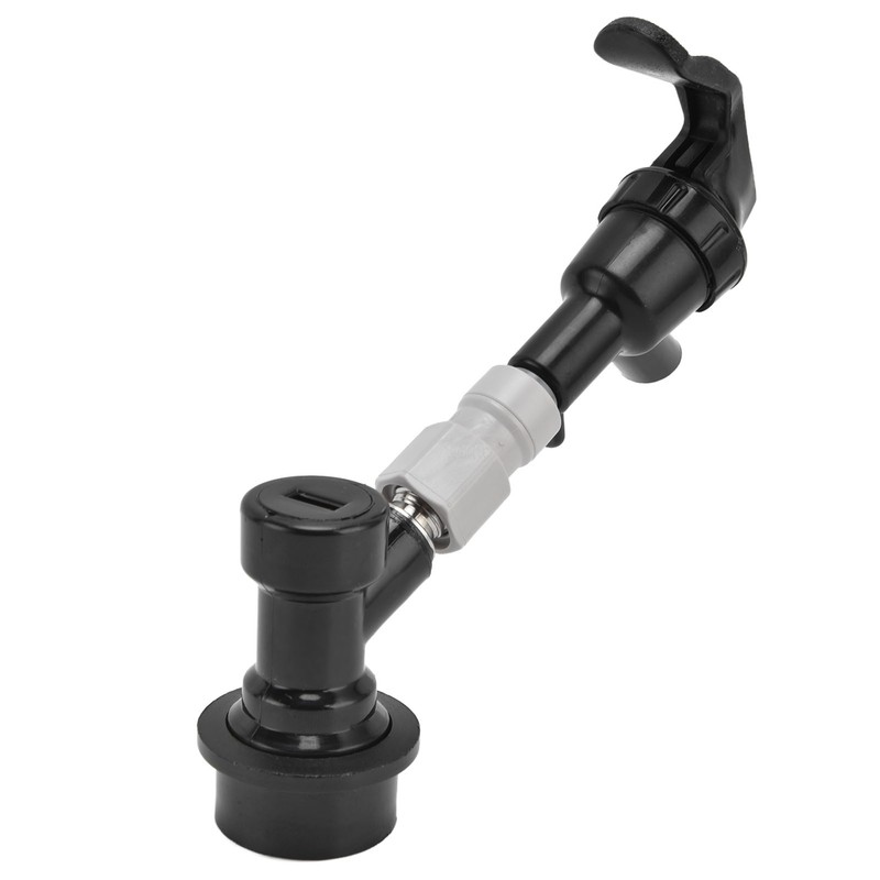 Beer Dispenser Plastic Black Portable Beer Tap Faucet for Outdoor