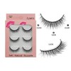 3 Pairs 3D Mink Eyelashes Makeup Natural False Eyelashes Long