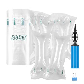 Packaging Materials Cushioning Materials, Moving Air Packing, Transportation Gap Filling, Air Cushioning Pillow Type, 7.9 x 3.5 inches (20 x 9 cm), 300 Pieces, Shock Absorption, Air Cushioning