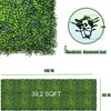 DOPGIB Artificial Boxwood Roll Panels,140"x 40"(39.2 SQFT) UV-Anti Faux Ivy