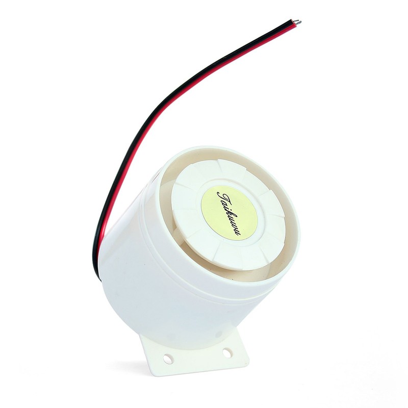 Taikuwu Wired Mini Siren for Home Office Shop Garage Security