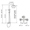 Shower Faucet -Shower System，Shower Faucets Sets Complete - Outdoor Shower