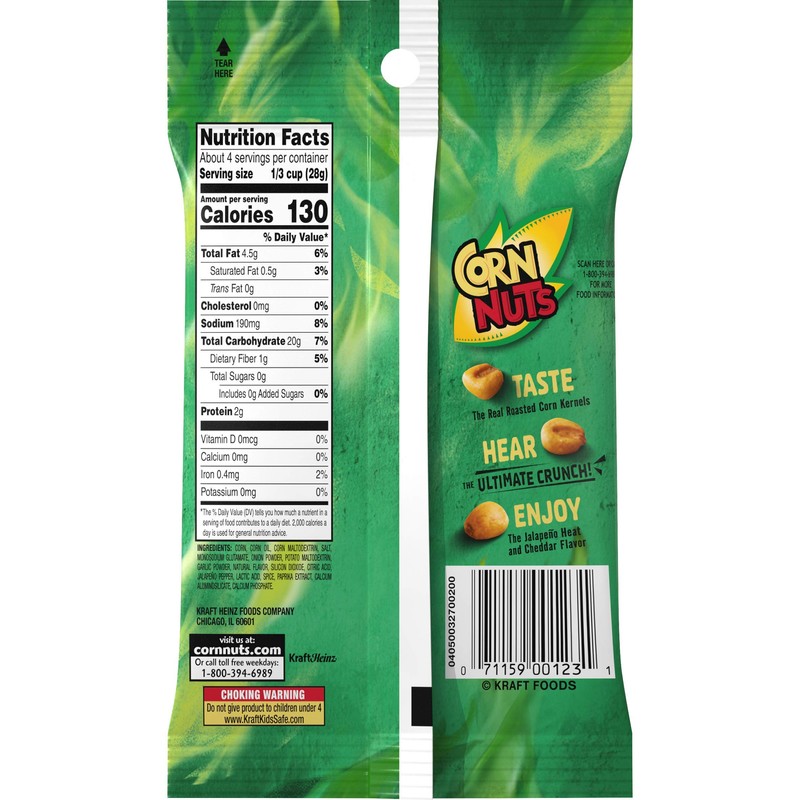 Corn Nuts Variety Pack 4oz Size (Pack of 5) 1