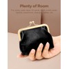 Monedero pequeño para mujer, Negro