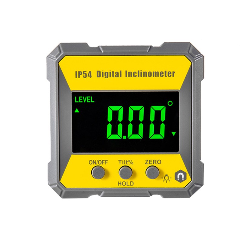 4 x 90 Degrees Digital LCD Protractor Inclinometer Magnetic 0.2°