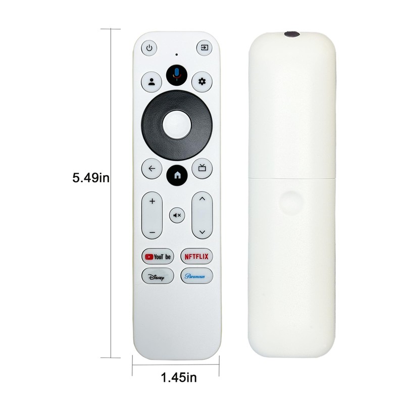 NPTWARCOT Replacement Voice Remote Control Compatible with Onn TV FHD