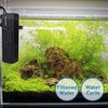 NO.17 Submersible Aquarium Internal Filter 12W, Adjustable Fish Tank Filter