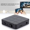 Wireless Audio Adapter Transmitter Receiver 2‑in‑1 for Bluetooth 5.0 TV