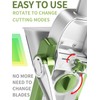 ONCE FOR ALL Safe Mandoline Slicer, Multi Vegetable Chopper, Potato