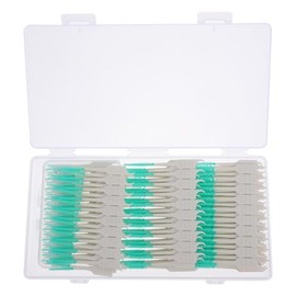 PLAFOPE Cepillos Interdentales Suaves 300 Piezas Para Limpieza Dental Cabezal Flexible Para Cuidado De Encías Ideal Para Viajes Y Uso Diario Eliminación De Placa Y Partículas