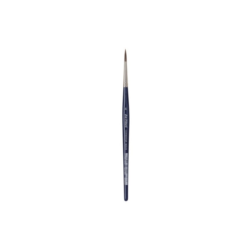 Da Vinci 5530 Series Water Colour Brush, 4, Blue, Size