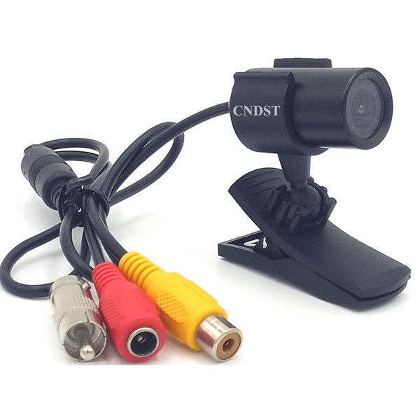 CNDST CCTV Hd Mini Bullet Security Camera 1200TVL 2.8mm Wide
