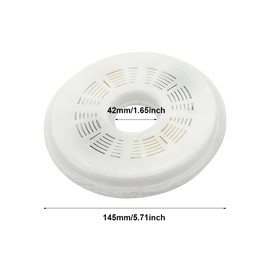 Cat Fountain Filter, Pack of 8 Filters for Cat Fountain, Filter Drinking Fountain Cats for Cats Dogs, Compatible with 3L Flower Pet Drinking Fountain (Colour: White)