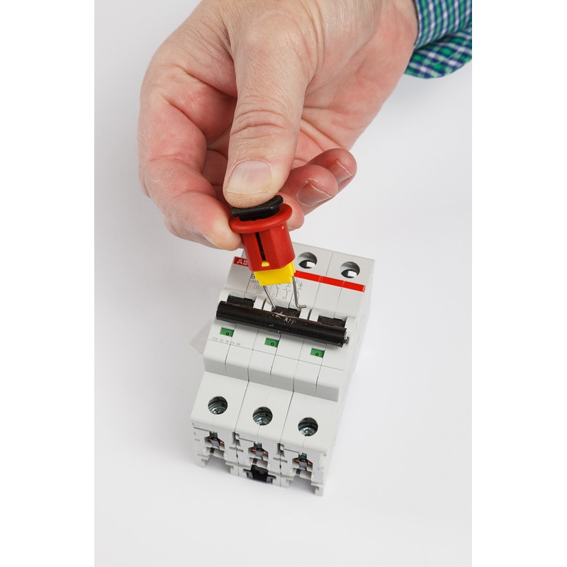 Brady Circuit Breaker Lockout - Designed to Secure ABB MS325