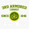 HOF Trading 3Rd Armored Cavalry Regiment Vinyl Sticker Waterproof Decal