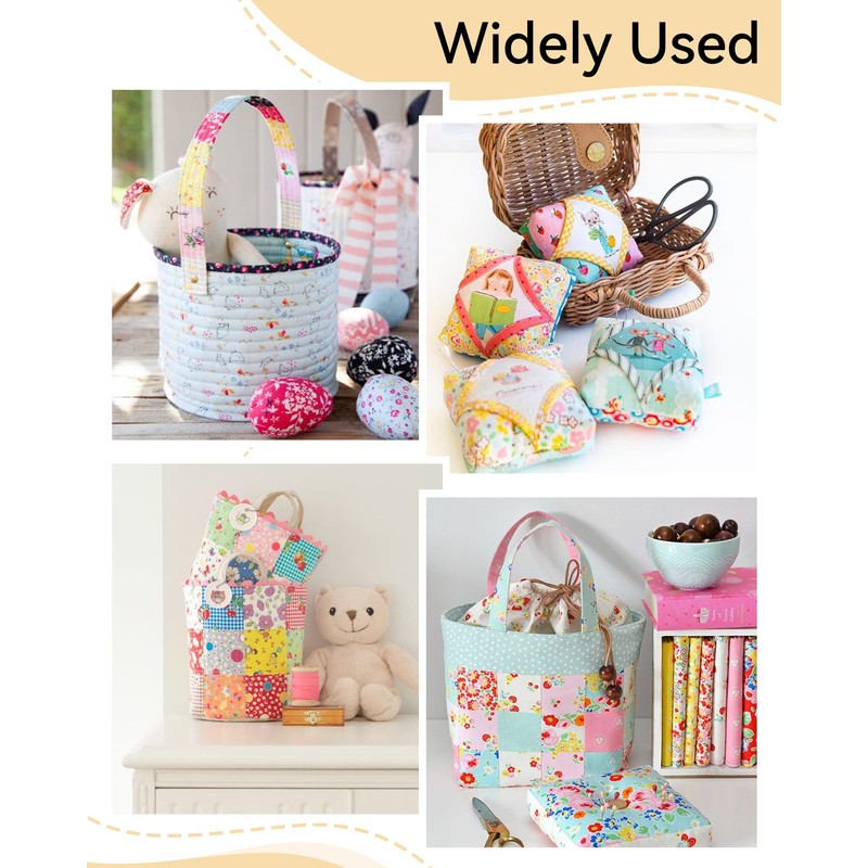 FIVEIZERO Lightweight White Iron-On Non-Woven Fusible Interfacing: 12inch x 30yd