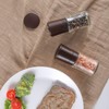 VKCHEF Pepper Mill, Manual Rock Salt Mill, Small Salt Mill,