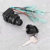 Motor Ignition Key Switch Assembly Fit for SUZUKI OUTBOARD 37110-92E01