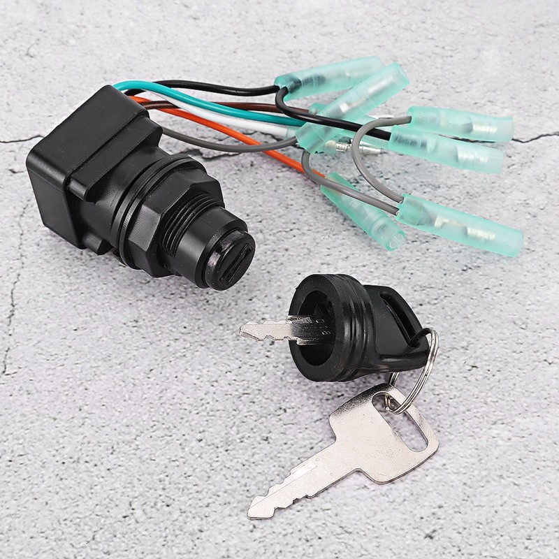 Motor Ignition Key Switch Assembly Fit for SUZUKI OUTBOARD 37110-92E01