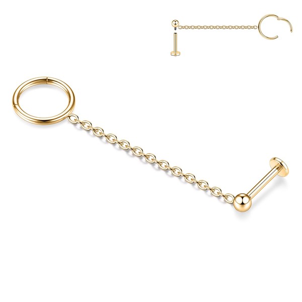 AROWRO 16G Cartilage Earring Stud Cartilage Helix Tragus Piercing Jewellery