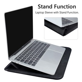 TOWOOZ MacBook Air M2 Sleeve Waterproof Thin Laptop Sleeve Case Compatible with 2022 M2 Chip MacBook Air 13.6 Inch A2681 / MacBook Air 13-13.6 Inch / MacBook Pro 13-14 Inch, with Accessory Pouch