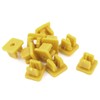uxcell Plastic Rivets Fastener Bumper Push Clips Car 9x8mm Hole