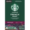 Starbucks, French Roast K cup 10 Count