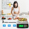 Large Digital Kitchen Scale 40kg/88lb Stainless Steel Price Computing Scale
