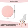Yaspetala Round Memory Foam Chair Pad for Dining Room, Kitchen,