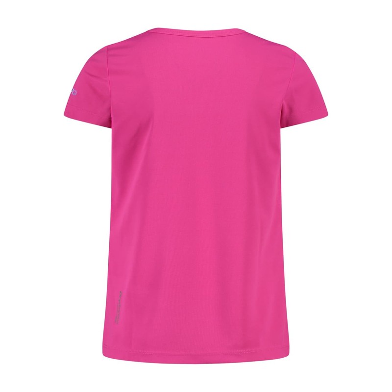 CMP T-Shirt Maglietta, Fuxia, 98 Unisex-Bambini e Ragazzi