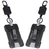 INDOULA 2 Pack Retractable Badge Holder and Heavy Duty Retractable