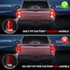 LED Tail Lights Pair + 3rd Third Brake Cargo Lamp