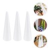 3Pcs 30CM Craft Foam Tree Cones for DIY Arts and