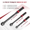 AEROFORCE 1/4 & 3/8 & 1/2-inch Drive Click Torque Wrench,
