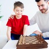 GSE Games & Sports Expert 15" Large Wooden 2-in-1 Chess