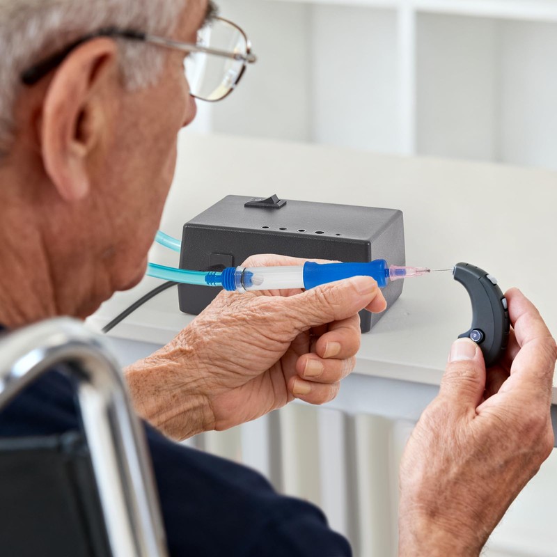 Ecoaterui Hearing Aid Vacuum Cleaner - Consumer Hearing Aid Cleaner