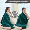 YUSRA Weighted Lap Blanket 4lb, Small Weighted Blanket for Adults,